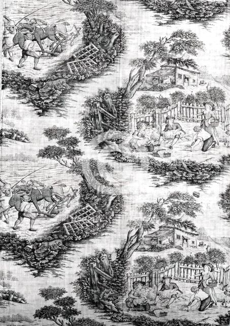 Panel (Furnishing Fabric), England, c. 1785. Creator: Unknown.