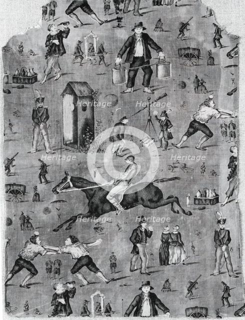 Panel (Furnishing Fabric), England, c. 1820. Creator: Unknown.