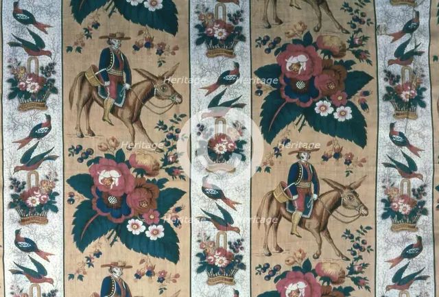 Panel (Furnishing Fabric), England, c. 1850. Creator: Unknown.