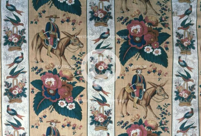 Panel (Furnishing Fabric), England, c. 1850. Creator: Unknown.