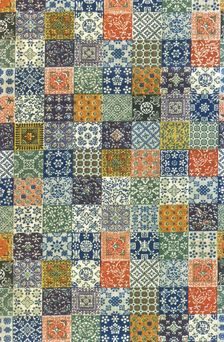 Panel (Furnishing Fabric), Europe, 19th century. Creator: Unknown