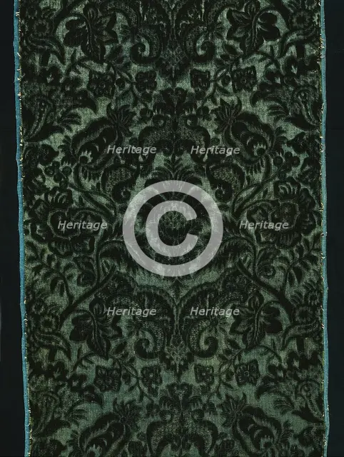 Panel (Furnishing Fabric), Flanders, c. 1700. Creator: Unknown.