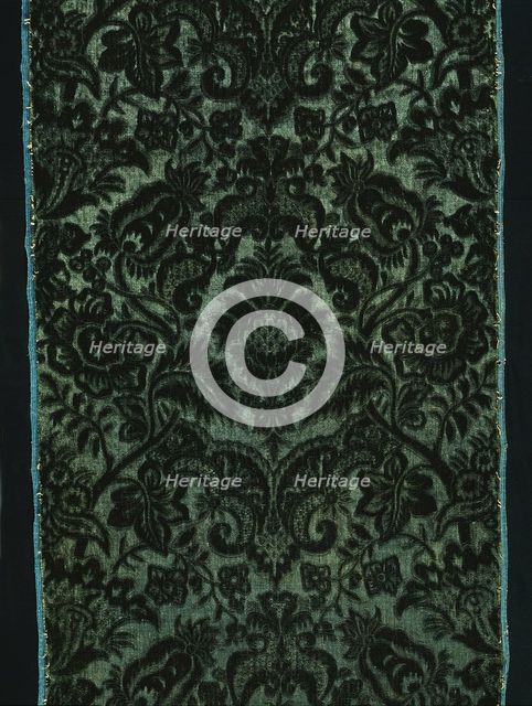 Panel (Furnishing Fabric), Flanders, c. 1700. Creator: Unknown.