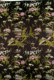Panel (Furnishing Fabric), France, 1760s. Creator: Unknown