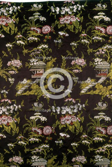 Panel (Furnishing Fabric), France, 1760s. Creator: Unknown.