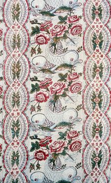 Panel (Furnishing Fabric), France, 1770/82. Creator: Unknown
