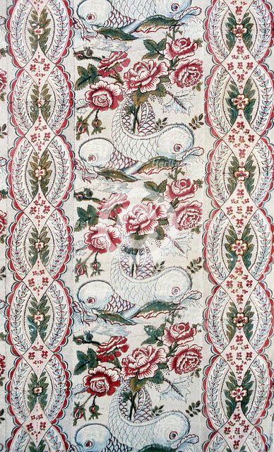 Panel (Furnishing Fabric), France, 1770/82. Creator: Unknown.