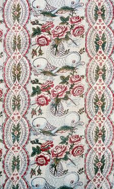 Panel (Furnishing Fabric), France, 1770/82. Creator: Unknown