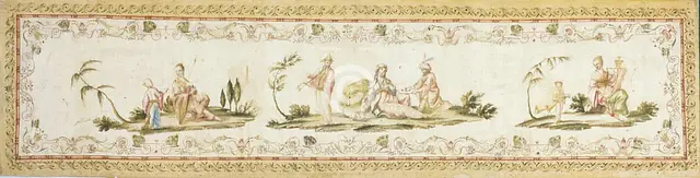 Panel (Furnishing Fabric), France, 1775/1800. Creator: Unknown.