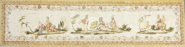 Panel (Furnishing Fabric), France, 1775/1800. Creator: Unknown.