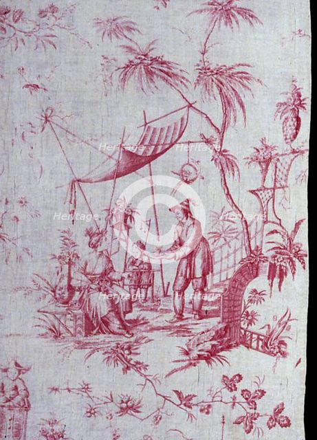 Panel (Furnishing Fabric), France, 1780. Creator: Unknown.