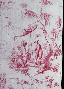 Panel (Furnishing Fabric), France, 1780. Creator: Unknown
