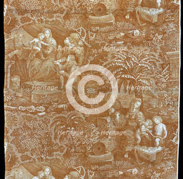 Panel (Furnishing Fabric), France, 1825/75. Creator: Unknown.