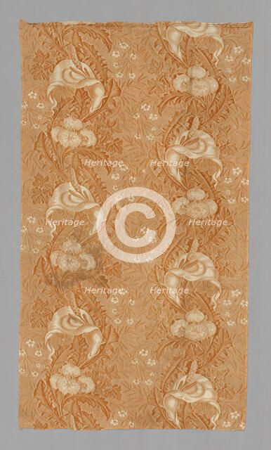 Panel (Furnishing Fabric), France, 1825/75. Creator: Unknown.