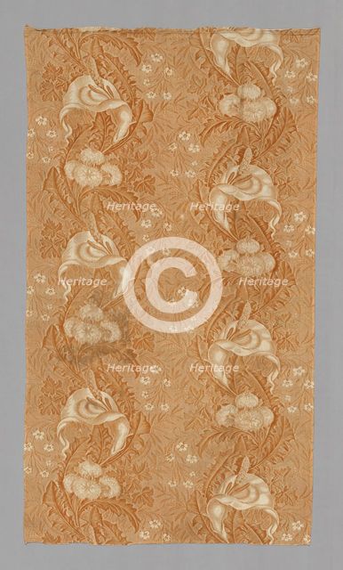 Panel (Furnishing Fabric), France, 1825/75. Creator: Unknown.