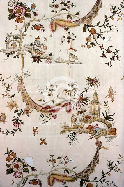 Panel (Furnishing Fabric), France, after 1786. Creator: Unknown.