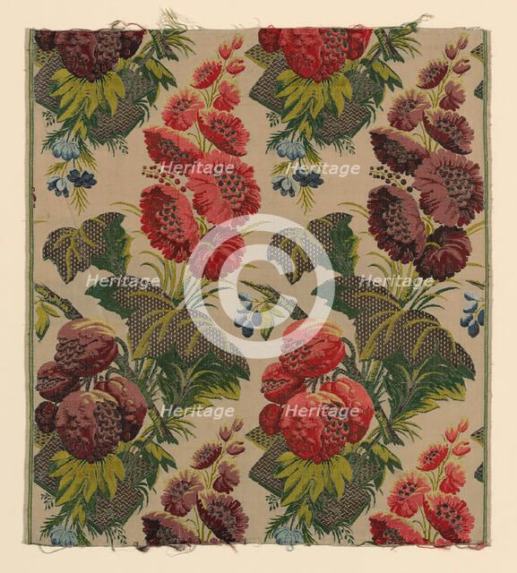 Panel (Furnishing Fabric), France, c. 1734/35. Creator: Unknown.