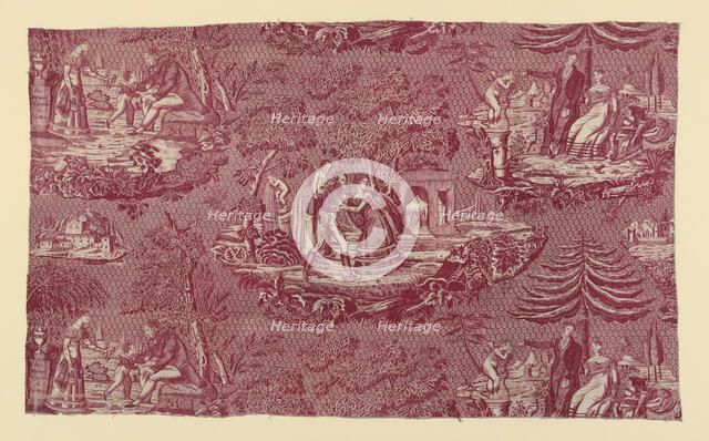 Panel (Furnishing Fabric), France, c. 1820. Creator: Unknown.