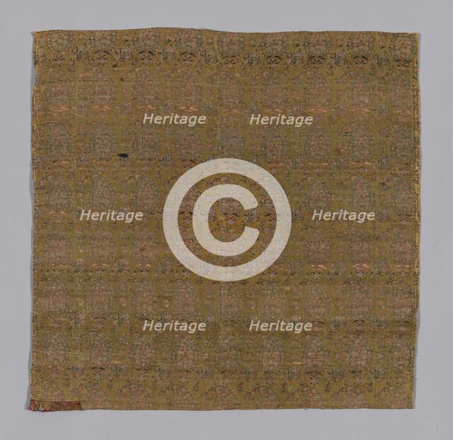 Panel (Furnishing Fabric), Iran, 1801/25. Creator: Unknown.