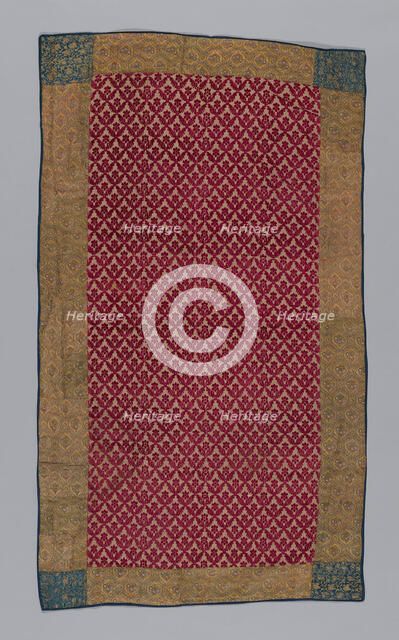 Panel (Furnishing Fabric), Iran, 1850/1900. Creator: Unknown.