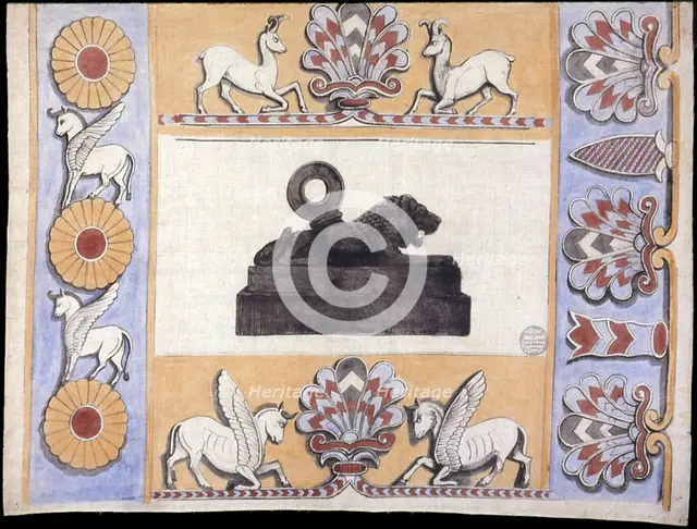 Panel (Furnishing Fabric), London, 1852. Creator: Unknown.