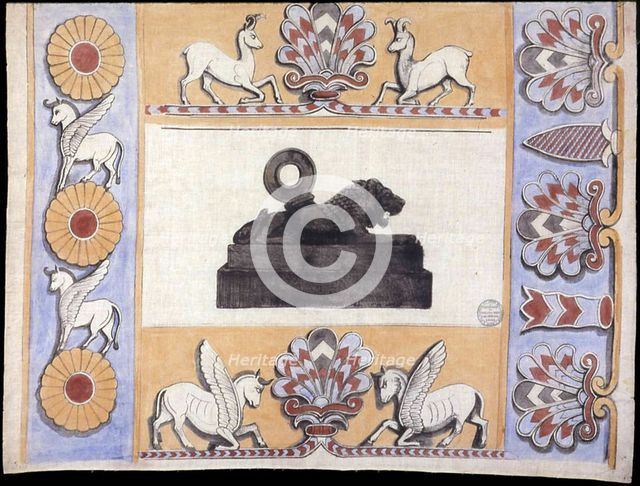 Panel (Furnishing Fabric), London, 1852. Creator: Unknown.
