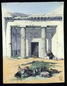 Panel (Furnishing Fabric), London, c. 1850s. Creator: Unknown