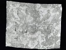 Panel (Furnishing Fabric), Middlesex, 1765/75. Creator: Bromley Hall