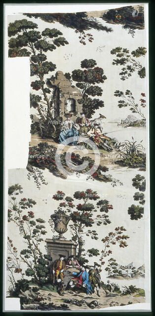 Panel (Furnishing Fabric), Middlesex, 1769. Creator: Robert Jones and Co.