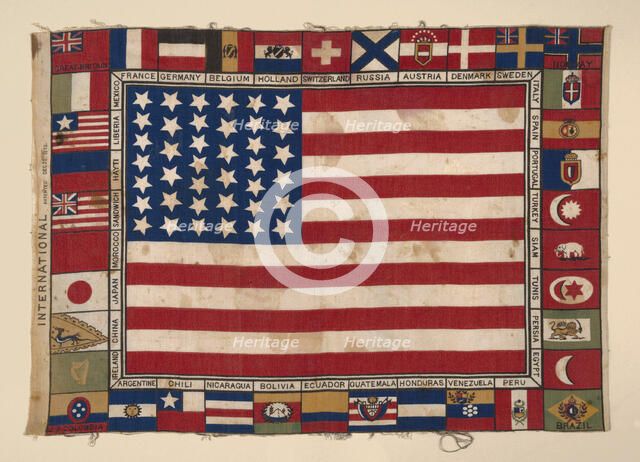 Panel (Furnishing Fabric), United States, 1876. Creator: Unknown.