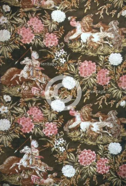 Panel (Furnishing Fabric), United States, c. 1853. Creator: Unknown.