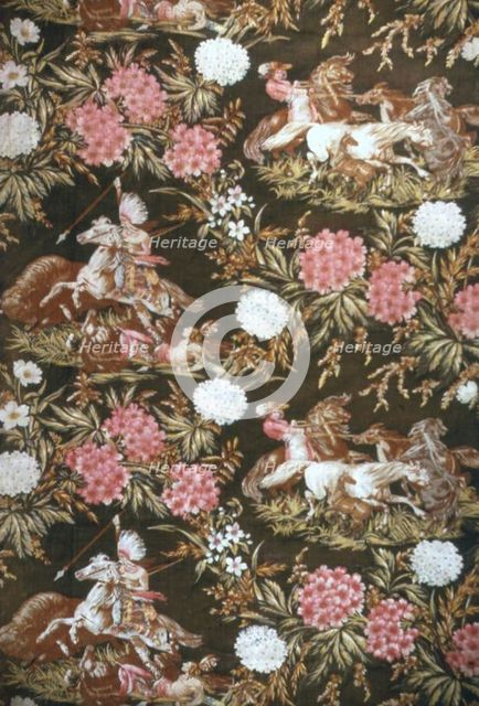 Panel (Furnishing Fabric), United States, c. 1853. Creator: Unknown.