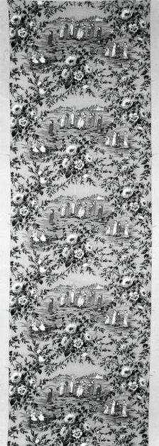 Panel (Furnishing Fabric), United States, c. 1880/90. Creator: Edmund Evans