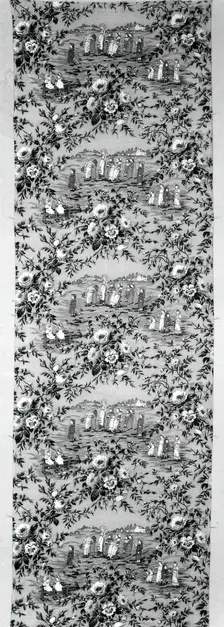 Panel (Furnishing Fabric), United States, c. 1880/90. Creator: Edmund Evans