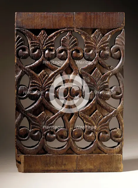 Panel (image 1 of 2), 13th century. Creator: Unknown.