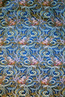 Panel in Japanese Style, Lyon, 19th century. Creator: Tassinari et Chatel