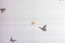 Panel (Intended for a Kimono), Japan, late Edo period (1789-1868)/ Meiji period, 19th century. Creator: Unknown
