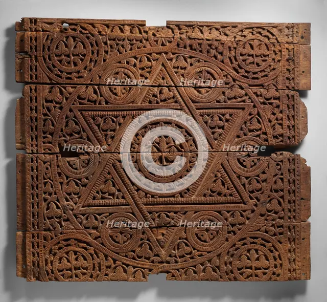 Panel, Iraq, early 9th century. Creator: Unknown.