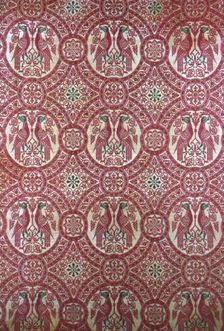 Panel, Italy, 1872 (reproduction of a 12th-century design). Creator: Unknown