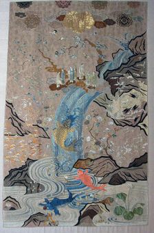 Panel, Japan, 1894, Meiji period (1868-1912). Creator: Unknown