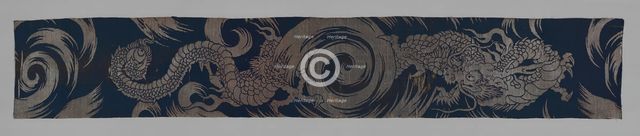 Panel, Japan, late Edo period (1789-1868)/ Meiji period (1868-1912), 19th century. Creator: Unknown.