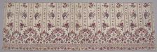 Panel of Chintz for a Skirt, India, 1730-50. Creator: Unknown