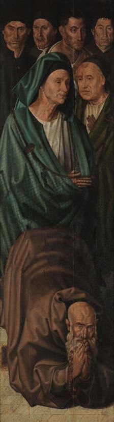 Panel of the Fishermen. The Adoration of Saint Vincent, c 1450. Creator: Gonçalves, Nuno (active 1445-1480)