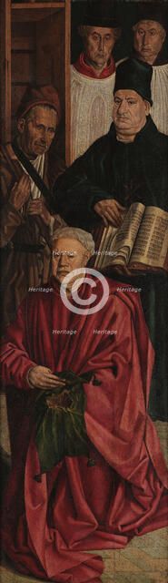 Panel of the Relic. The Adoration of Saint Vincent, c 1450. Creator: Gonçalves, Nuno (active 1445-1480).