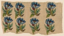 Panel of Uncut "Slip" Designs, England, 1625/75. Creator: Unknown