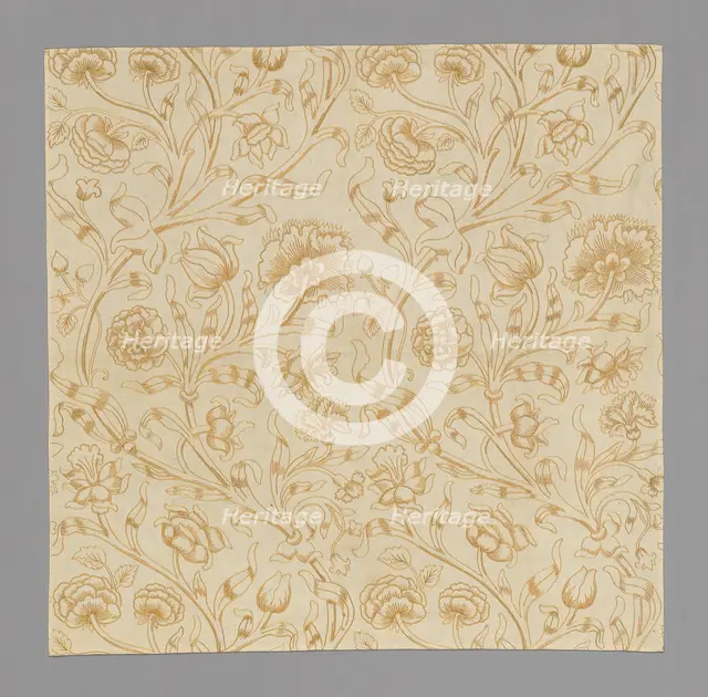 Panel, London, 1880/1890. Creator: Thomas Wardle.