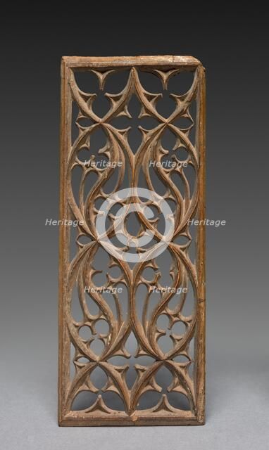 Panel, late 1400s. Creator: Unknown.