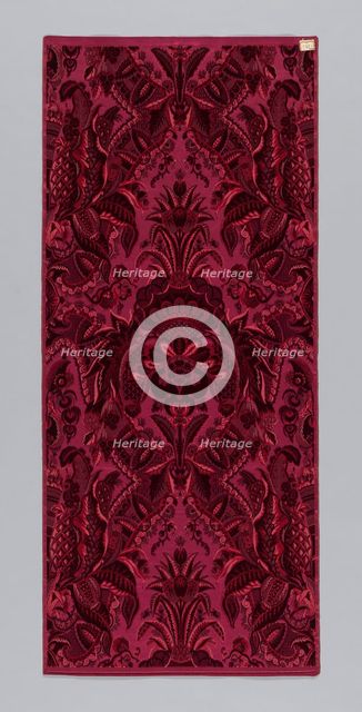 Panel, Lyon, 1860/80. Creator: Mathevon et Bouvard.