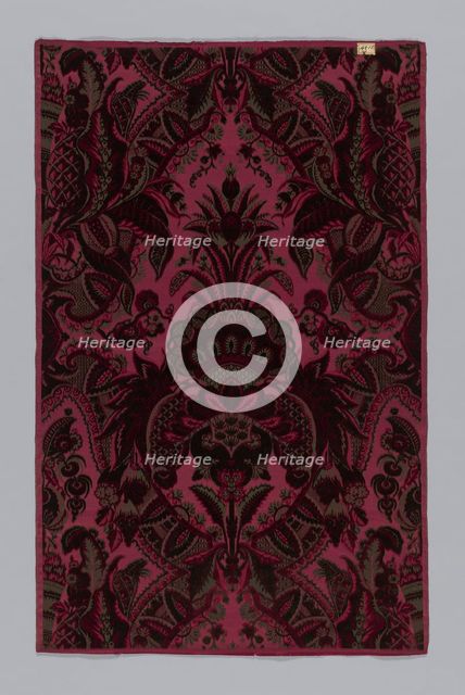 Panel, Lyon, 1860/80. Creator: Mathevon et Bouvard.