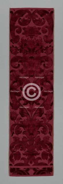 Panel, Lyon, 1860/80. Creator: Mathevon et Bouvard.